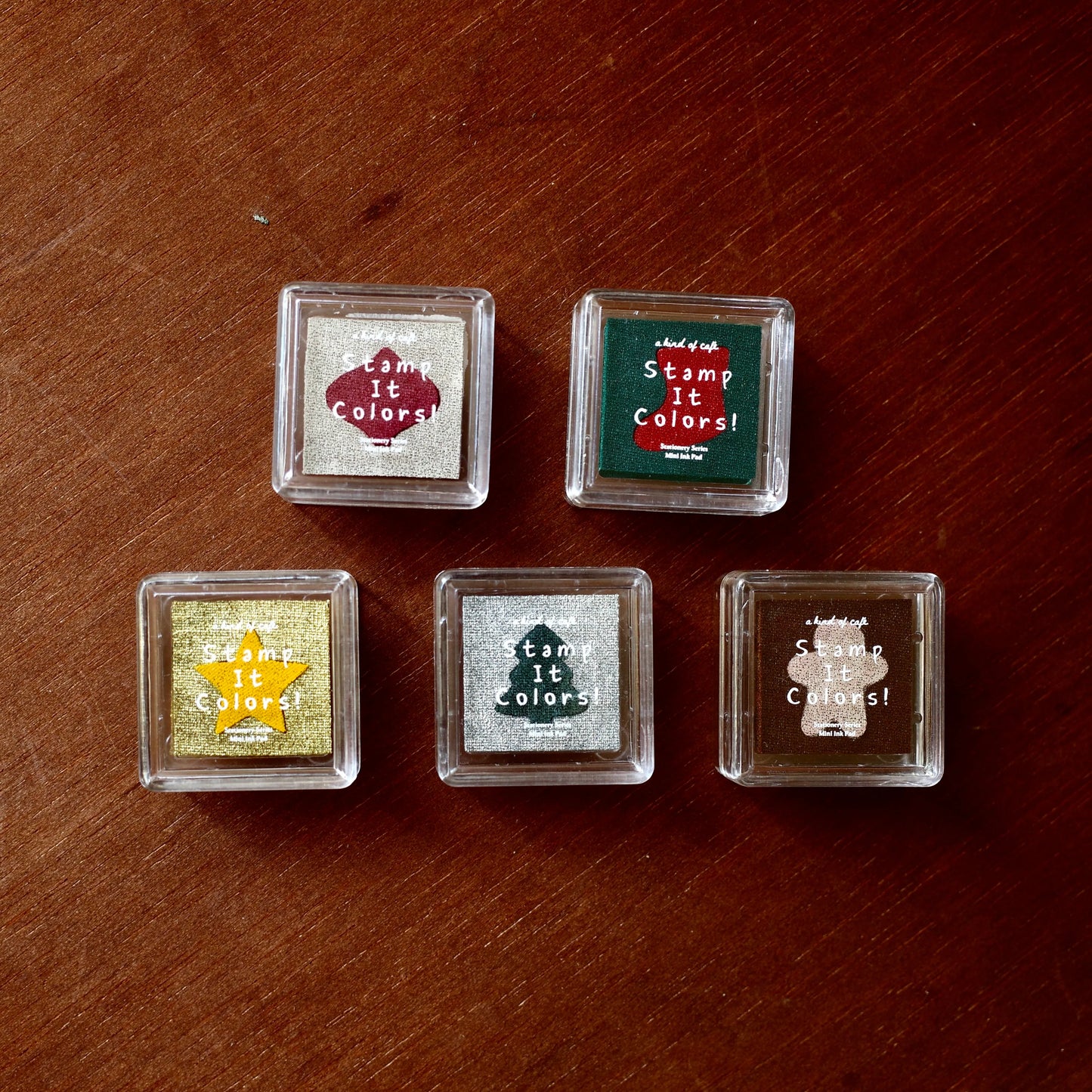 a kind of café Mini Dual-color Ink Pad - Festive Limited Edition