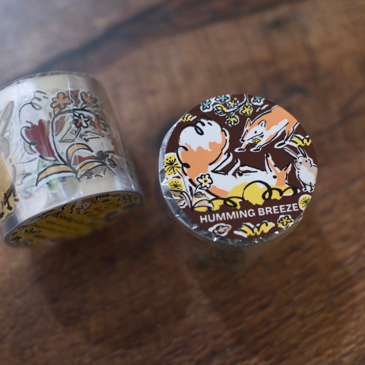 a kind of café Humming Breeze Kiss-Cut PET Tape