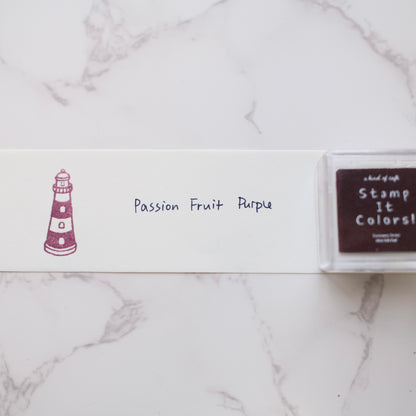a kind of café Stamp It Colors Mini Ink Pad - Fruit Color Collection