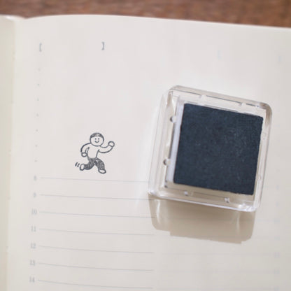 a kind of café Stamp It Colors Mini Ink Pad - Black and White