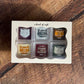 a kind of café Duo Series Mini Ink Pad Set, NECO TIME, 6 pcs