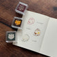 a kind of café Duo Series Mini Ink Pad Set, NECO TIME, 6 pcs