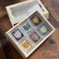 a kind of café Duo Series Mini Ink Pad Set, NECO TIME, 6 pcs