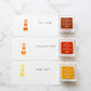 a kind of café Stamp It Colors Mini Ink Pad - Orange Color Collection