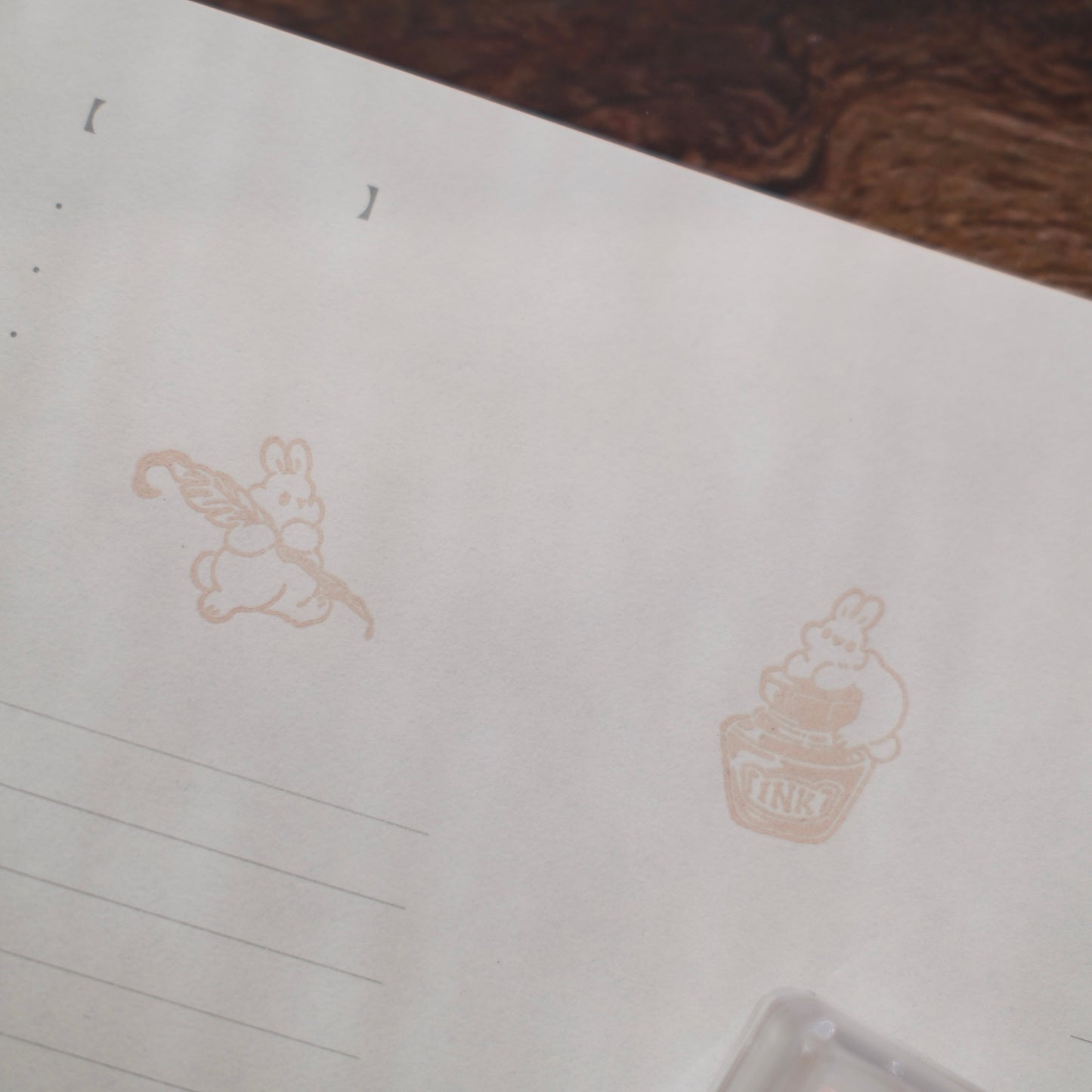 a kind of café Stamp It Colors Mini Ink Pad - Peachy Puff