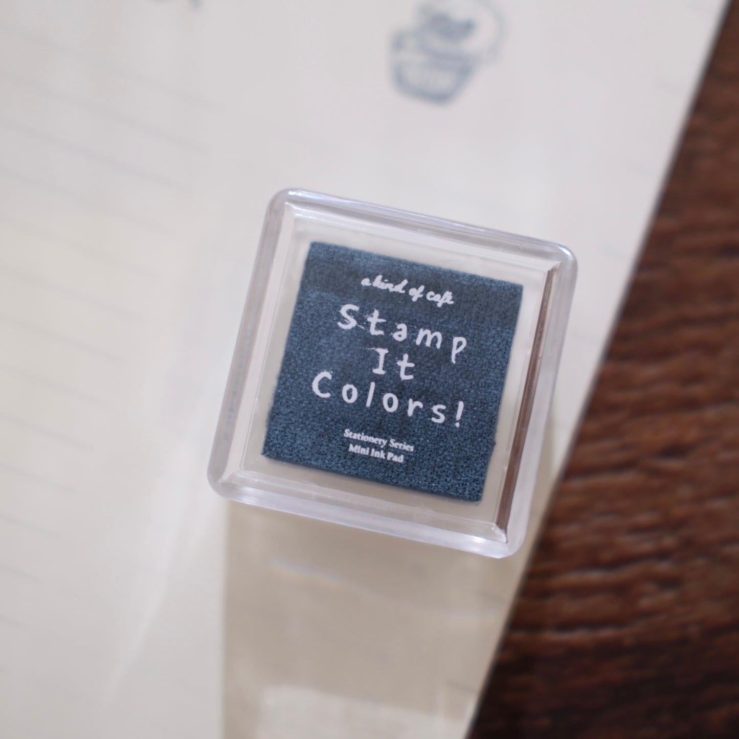 a kind of café Stamp It Colors Mini Ink Pad - Rainy Grey