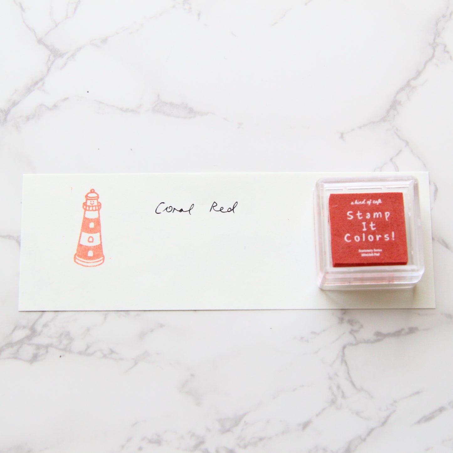 a kind of café Stamp It Colors Mini Ink Pad - Red Color Collection II