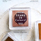 a kind of café Duo Series Mini Ink Pad Set, A Box of Chocolate, 6 pcs