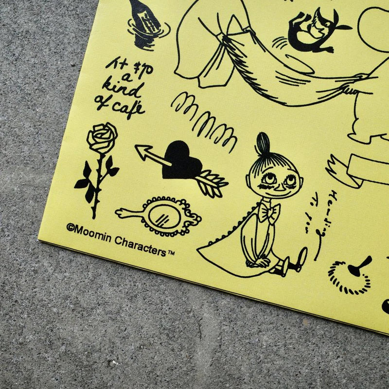 a kind of café x Moomin Clear Stamp Sheet, Limited Edition