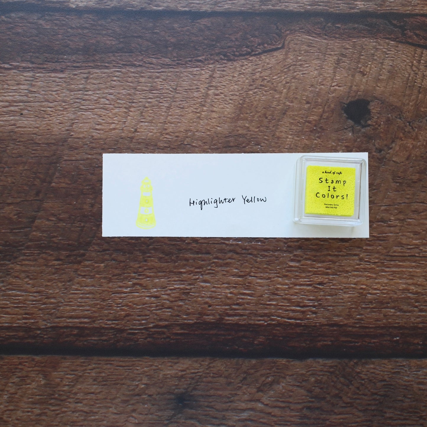 a kind of café Stamp It Colors Mini Ink Pad - Neon Colors