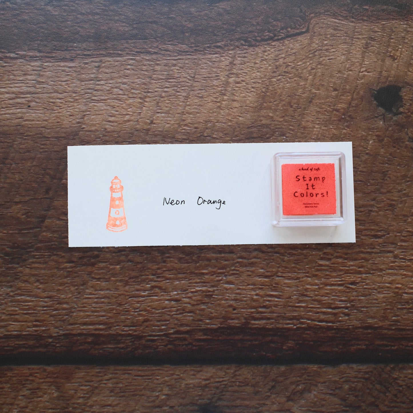 a kind of café Stamp It Colors Mini Ink Pad - Neon Colors