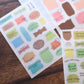 a kind of café Print-On Sticker Set - Ex-Libris
