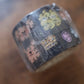 a kind of café Soft Ones Kiss-cut PET Tape, with Black Starry Special Effect