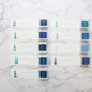 a kind of café Stamp It Colors Mini Ink Pad - Blue Color Collection