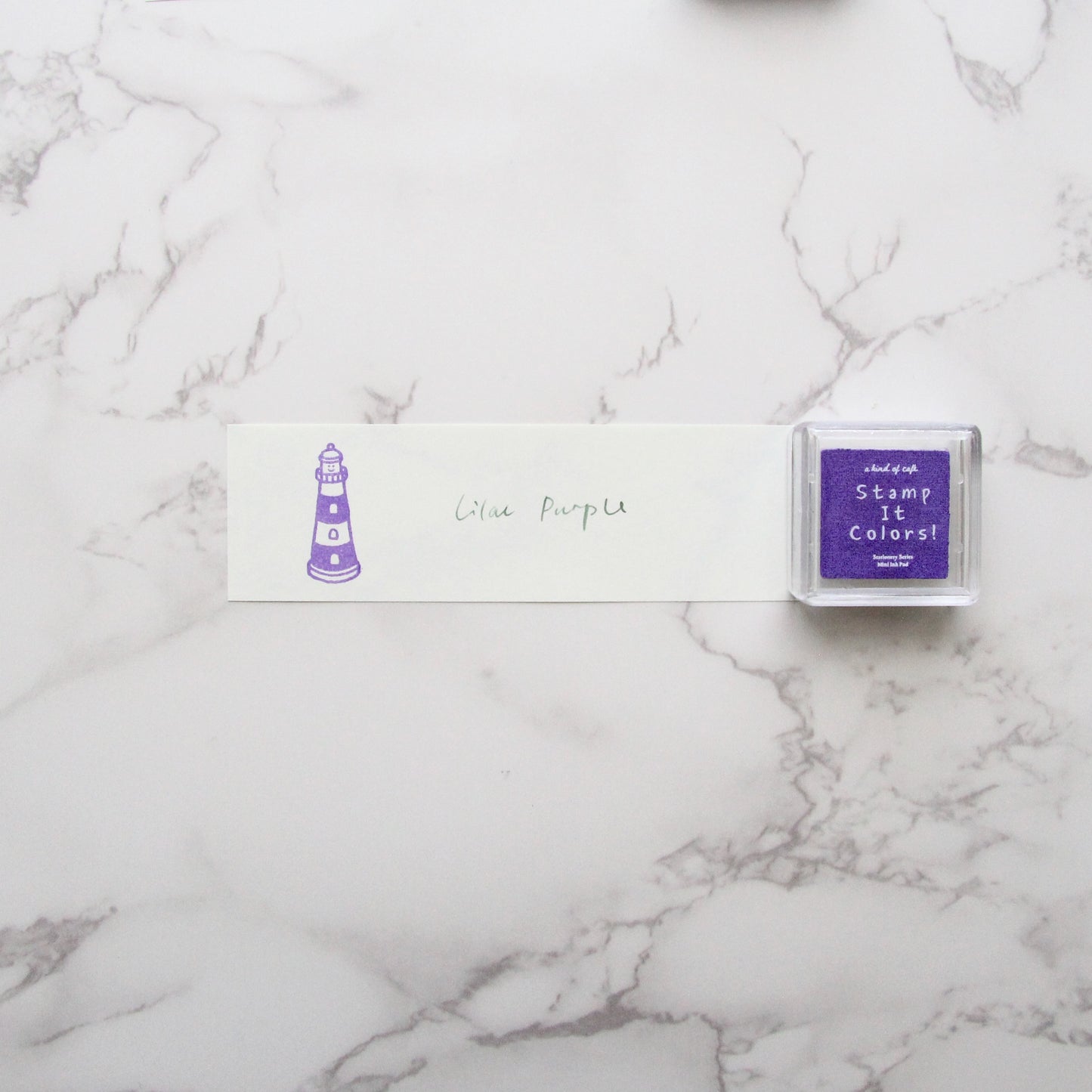 a kind of café Stamp It Colors Mini Ink Pad - Purple Color Collection