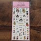 a kind of café Planner Clear Sticker, 10 designs