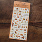 a kind of café Planner Clear Sticker, 10 designs