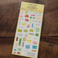 a kind of café Planner Clear Sticker, 10 designs