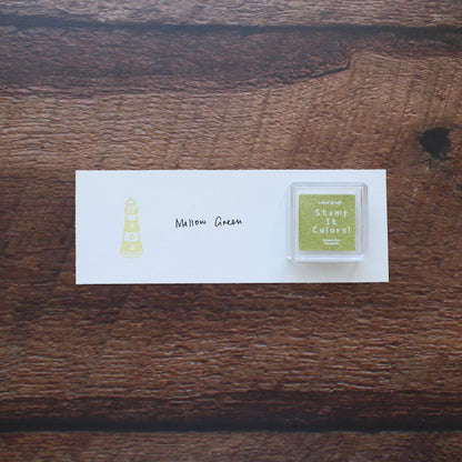 a kind of café Stamp It Colors Mini Ink Pad - Summer Green Colors