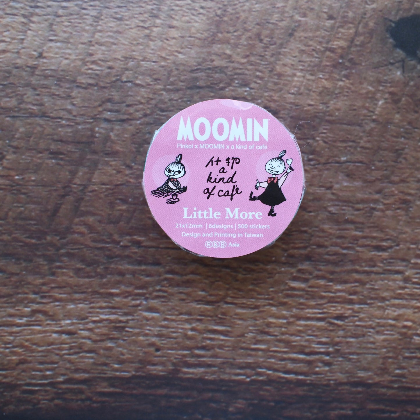 a kind of café x Moomin Label Sticker, Limited Edition