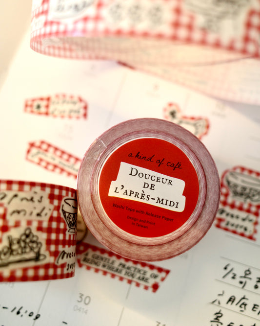 a kind of café Sweet Afternoon Washi Tape