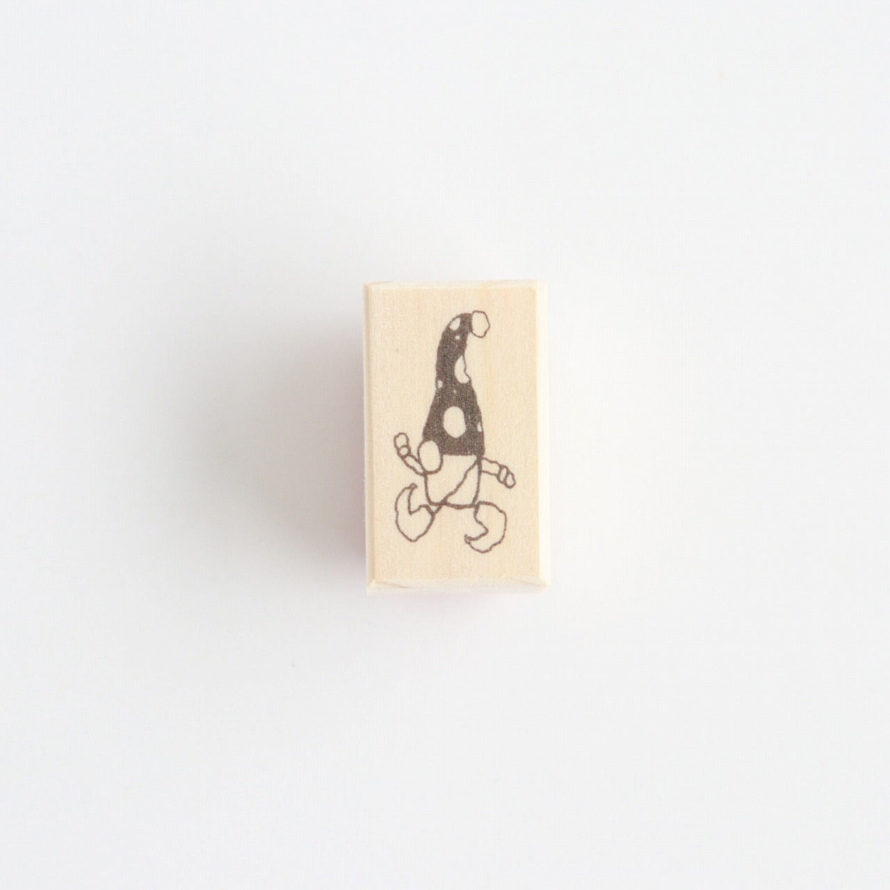 always smile...Mini Dwarf Series Rubber Stamp - Keep Running