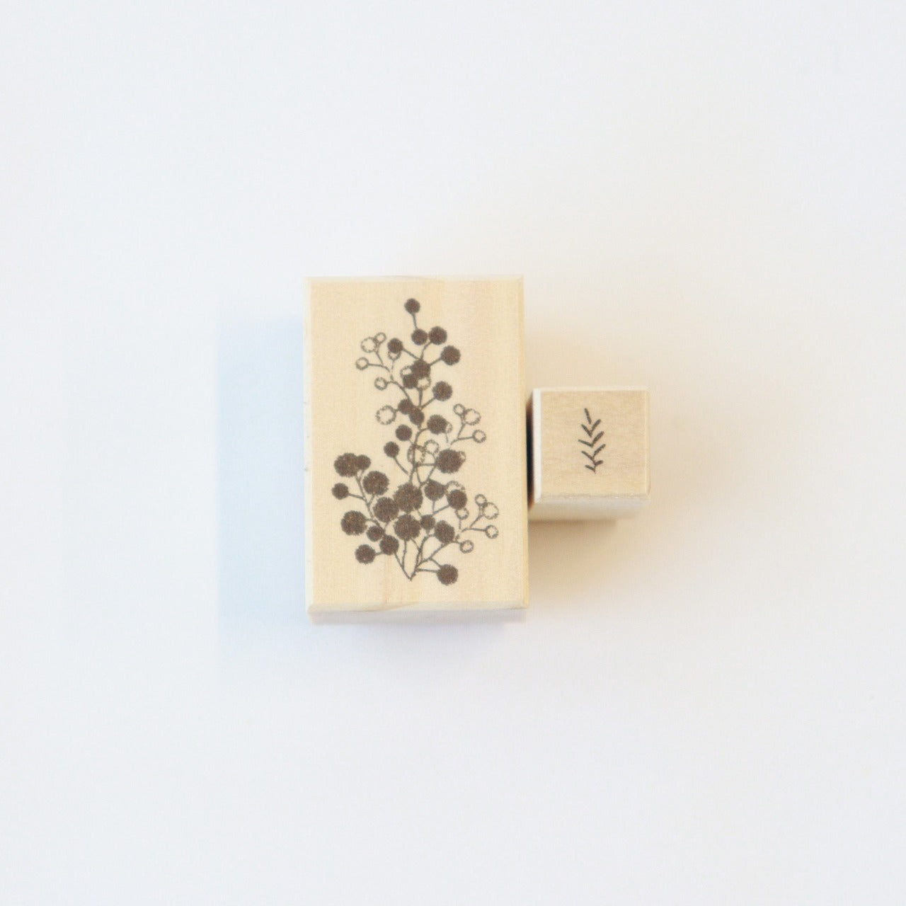 always smile... Easy to Stamp Mimosa Rubber Stamp Set, 2 pcs