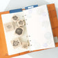 always smile... Rose Rubber Stamp Set, 6 pcs - Limited Edition