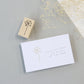 always smile... Lace Flower Rubber Stamp