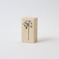 always smile... Lace Flower Rubber Stamp