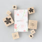 always smile... Sakura Rubber Stamp Set, 8pcs