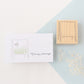 always smile... Antique Easel Rubber Stamp