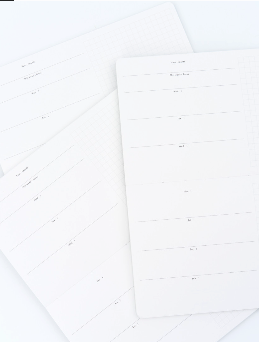 analogue keeper Weekly Book - Undated