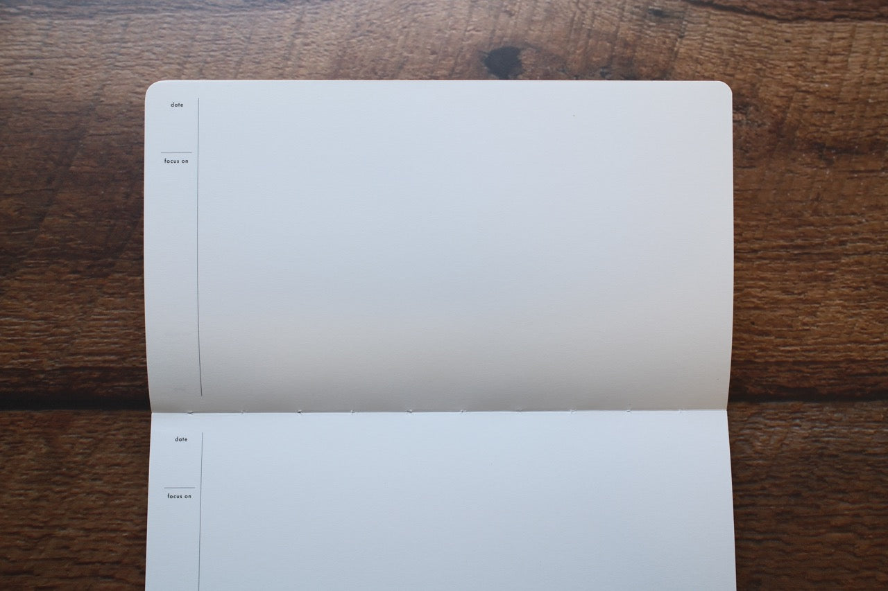 analogue keeper Weekly Book - Undated