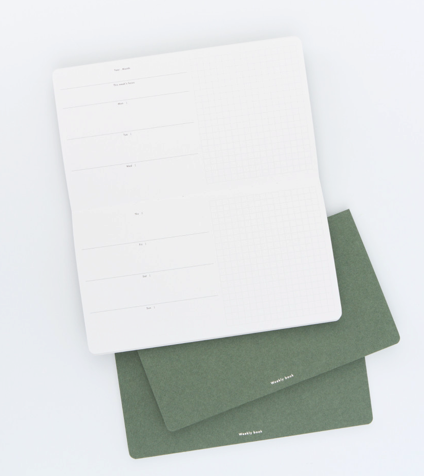 analogue keeper Weekly Book - Undated