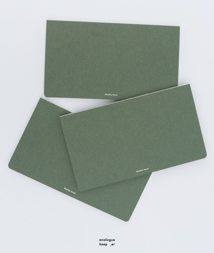 analogue keeper Weekly Book - Undated