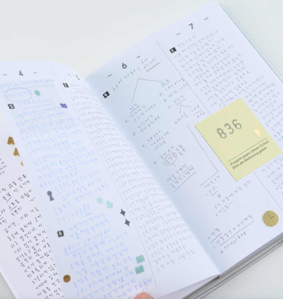 analogue keeper 2026 Daily Diary Planner
