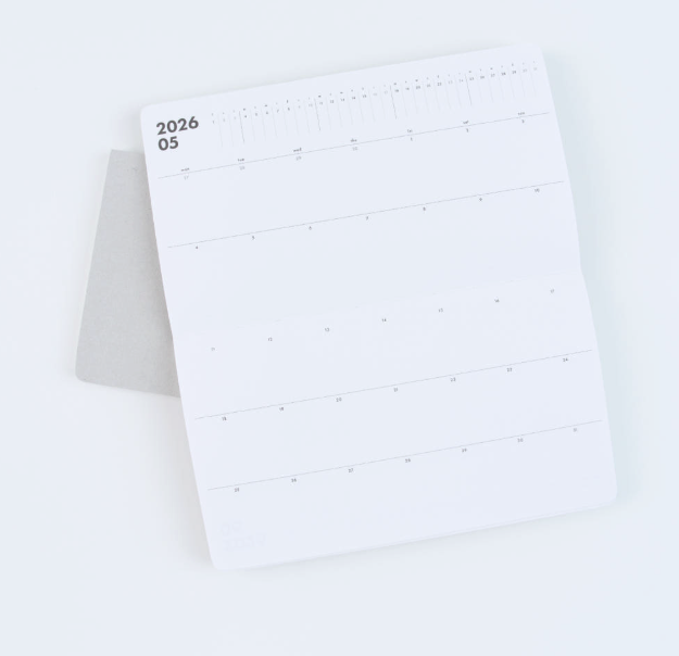 analogue keeper 2026 Monthly Diary Planner