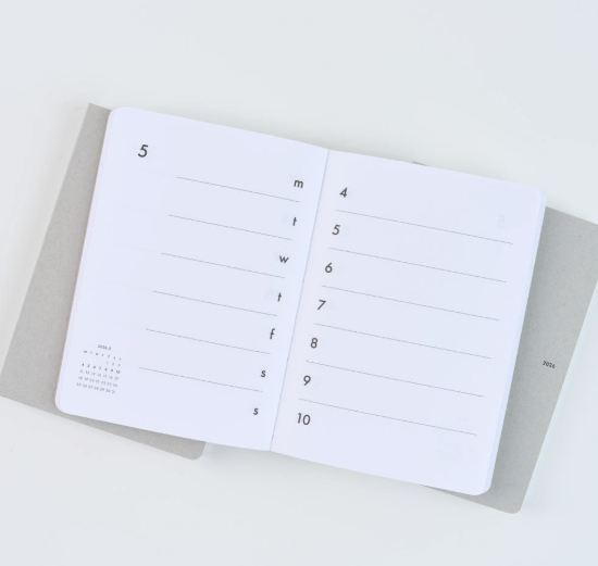analogue keeper 2026 Weekly Diary Planner