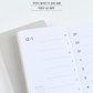 analogue keeper 2026 Weekly Diary Planner