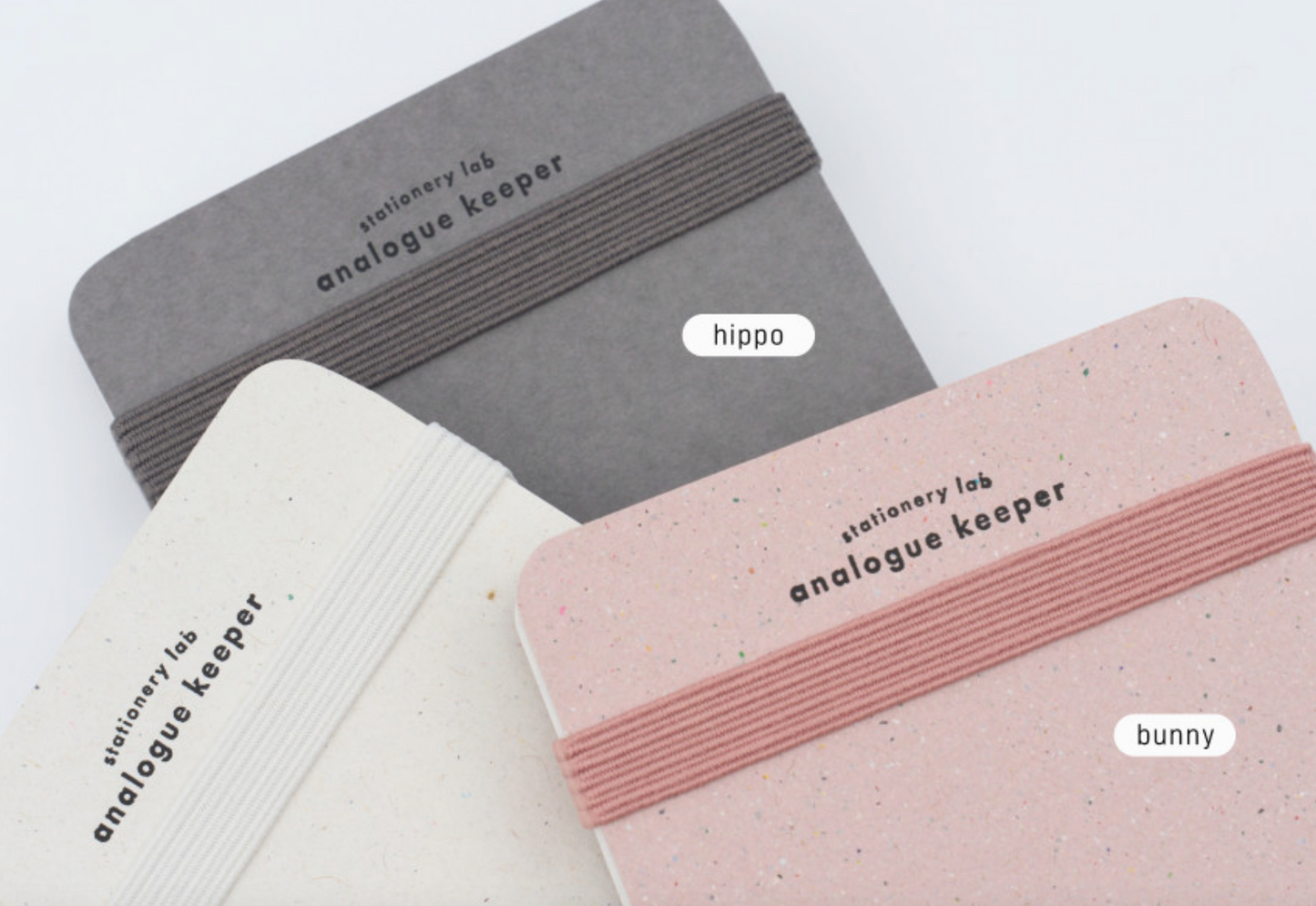 analogue keeper 6-month Handy Diary - undated, 3 colors