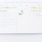 analogue keeper 6-month Handy Diary - undated, 3 colors