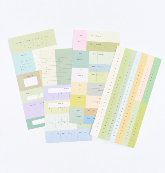 analogue keeper Beginning Sticker - 4 designs