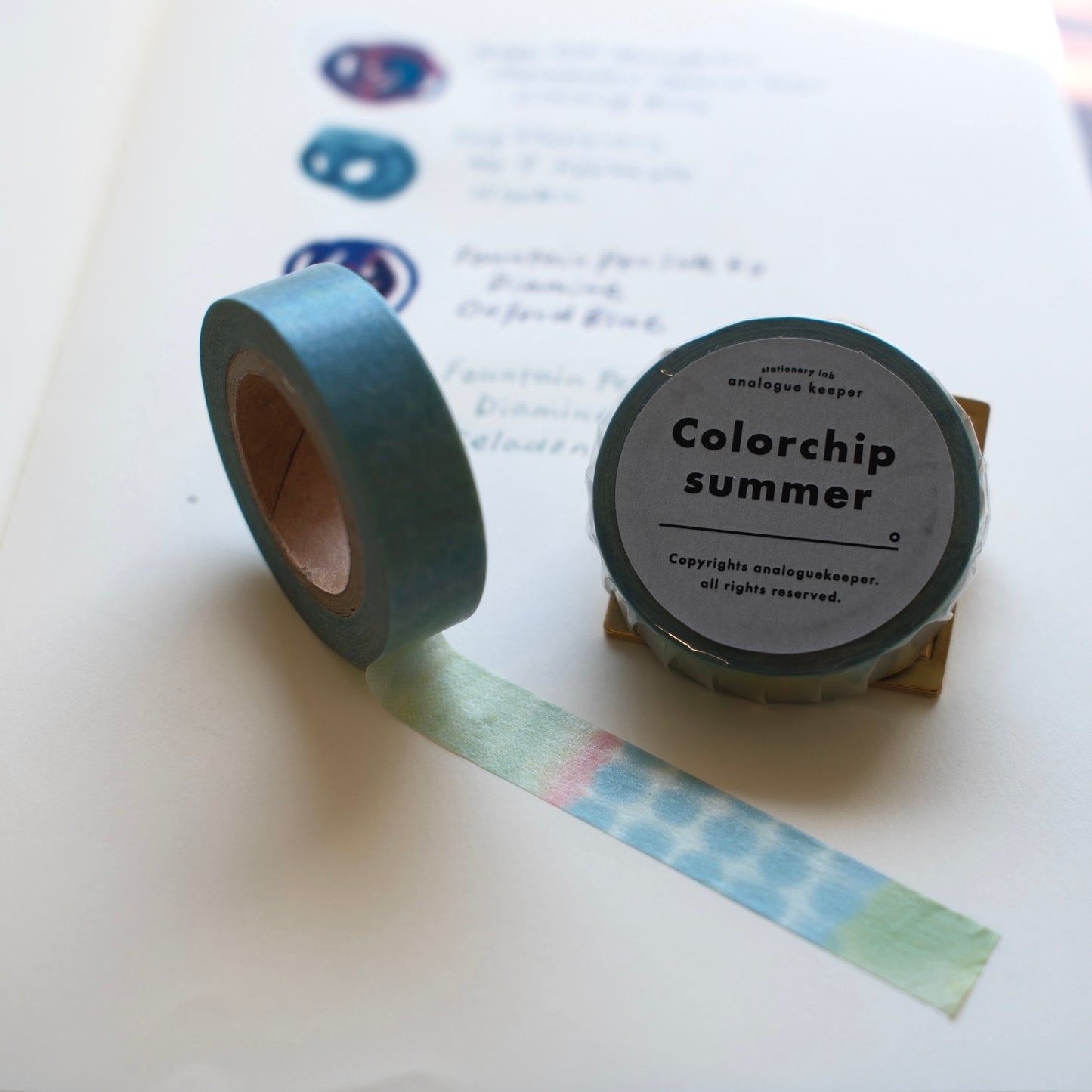 analogue keeper Colorchip Washi Tape - Summer