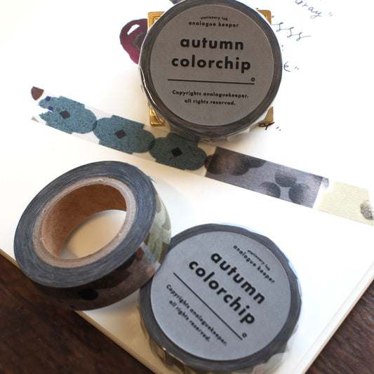 analogue keeper Colorchip Washi Tape - Autumn