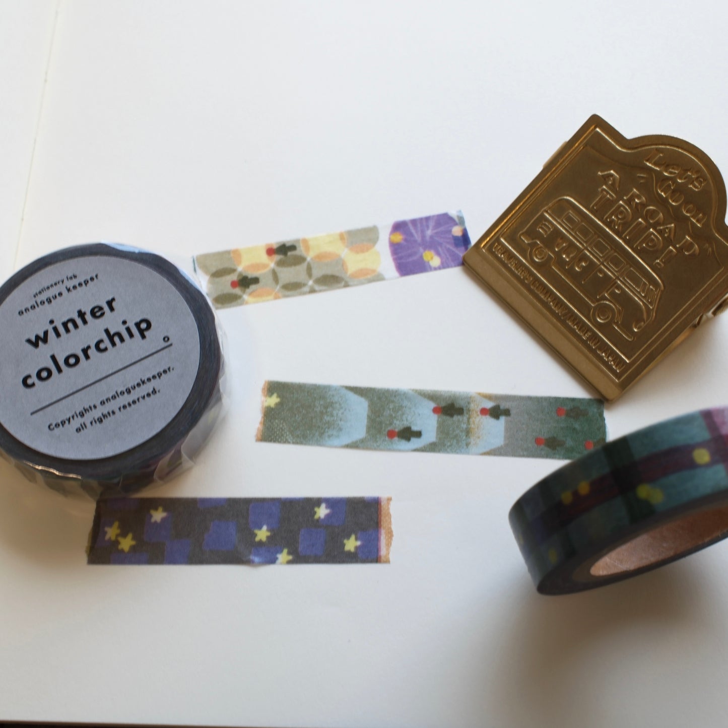 analogue keeper Colorchip Washi Tape - Winter