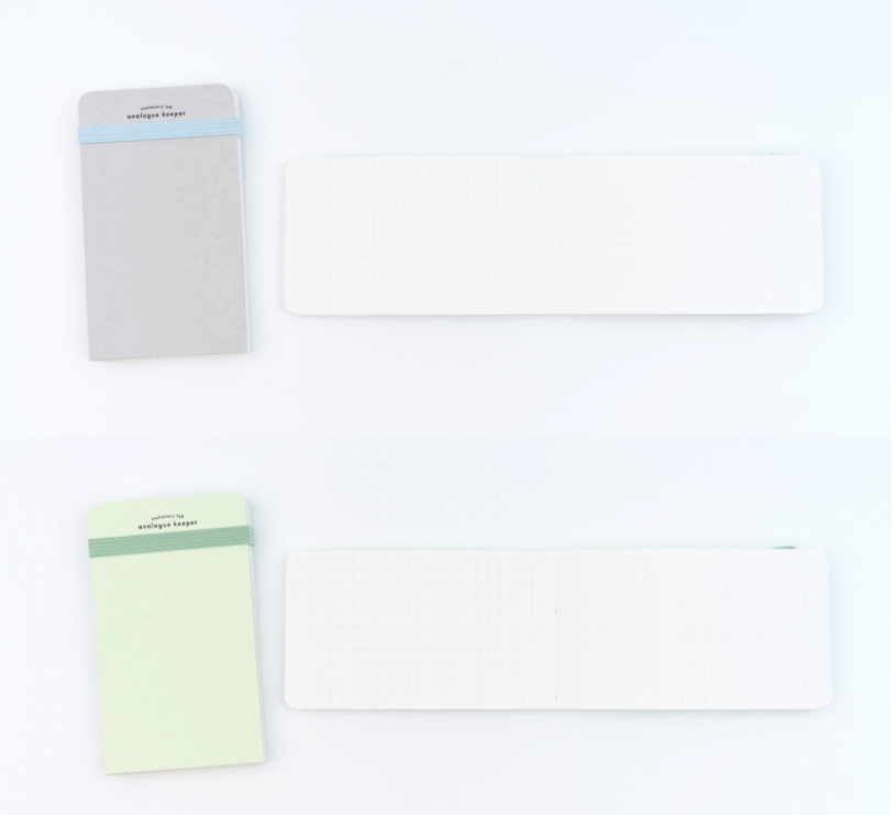 analogue keeper Handy Diary - squared, 2 colors