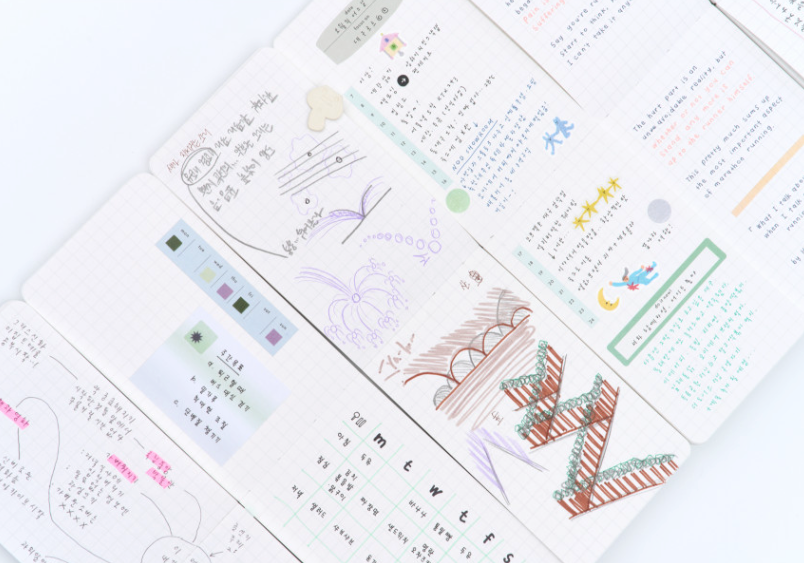 analogue keeper Handy Diary - squared, 2 colors