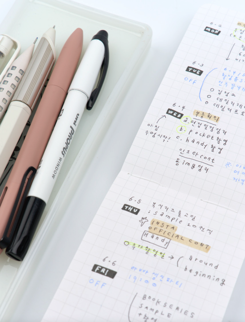 analogue keeper Handy Diary - squared, 2 colors