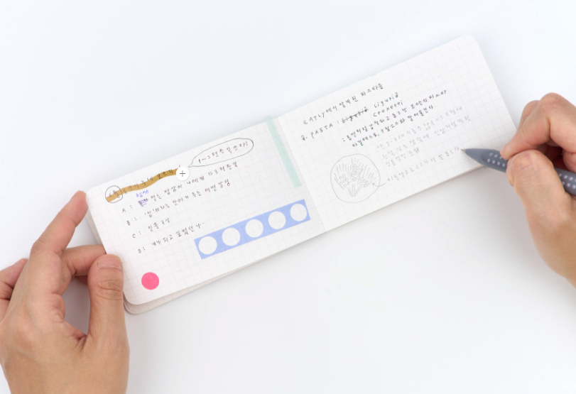 analogue keeper Handy Diary - squared, 2 colors